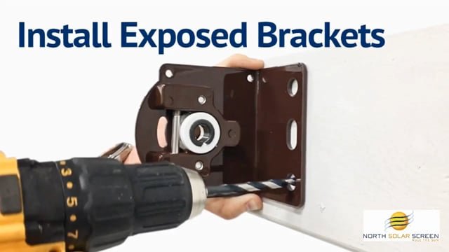 Install Exposed Brackets