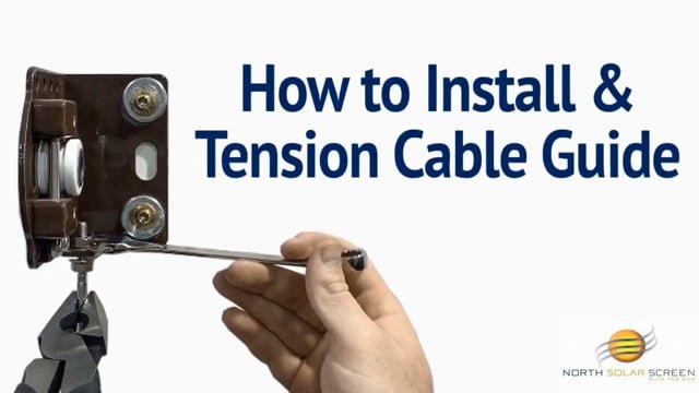 Install and Tension Cable Guide