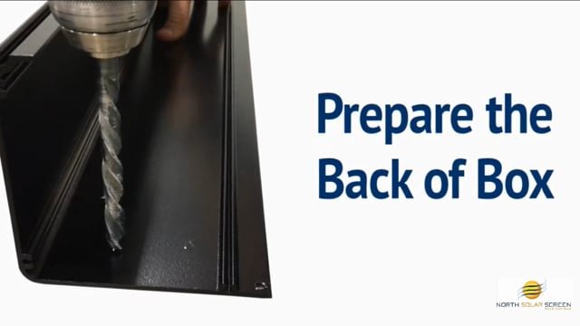 Prepare Back of Box