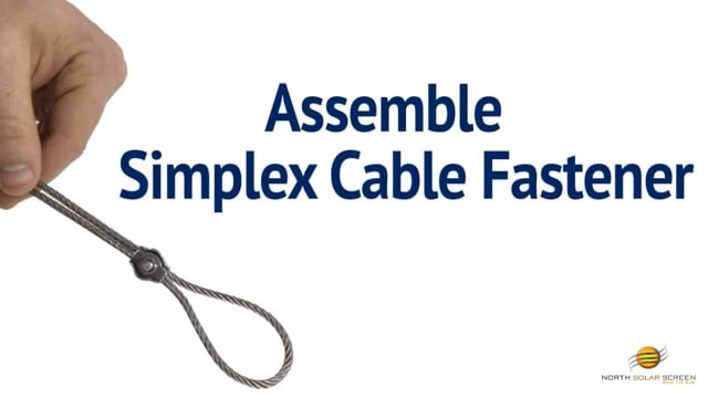 Simplex Cable Fastener